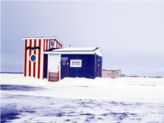 Ice house example. Photo: Dale Mulfinger.
