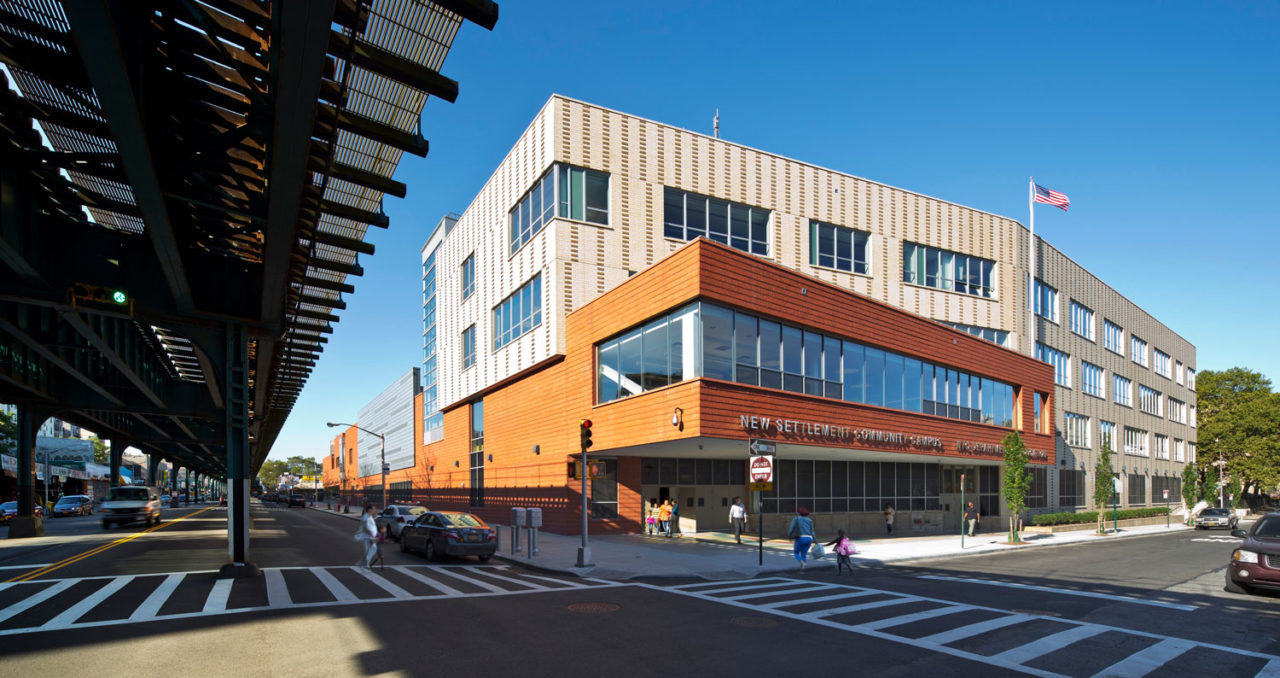 New Settlement Community Campus. Dugan’s role: Principal in Charge. Image: David Sundberg/Esto.