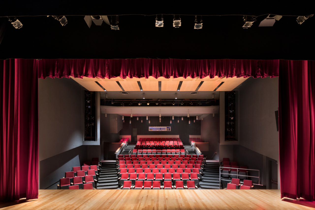 Billie Holiday Theatre renovation by Murphy Burnham & Buttrick. Photo credit: Francis Dzikowski/OTTO.