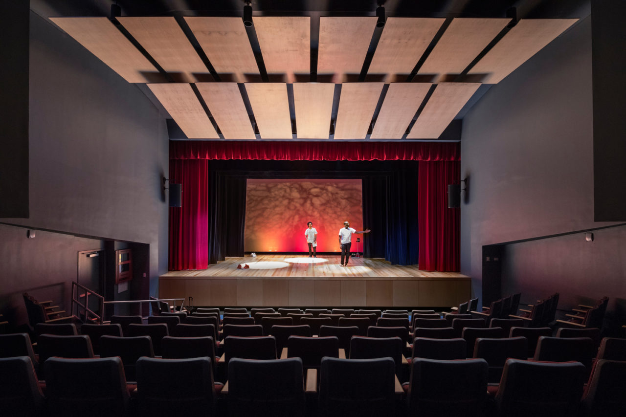 Billie Holiday Theatre renovation by Murphy Burnham & Buttrick. Photo credit: Francis Dzikowski/OTTO.