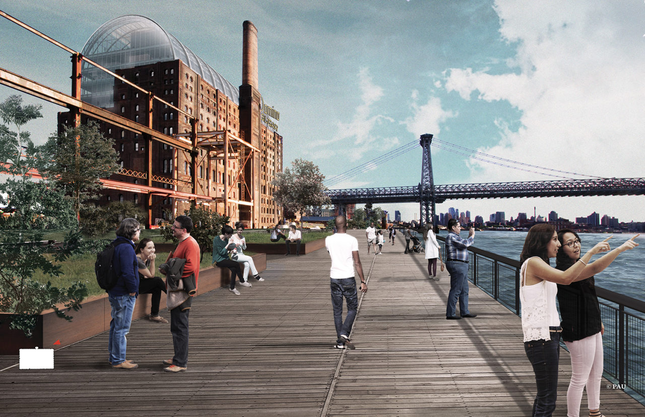 Domino Sugar Refinery redevelopment by Practice for Architecture and Urbanism.