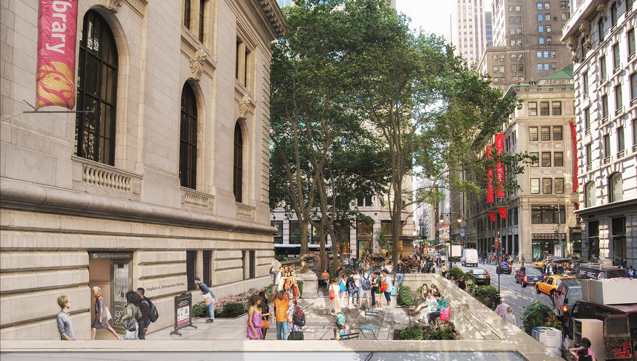 New York Public Library Stephen A. Schwarzman Building master plan by Mecanoo and Beyer Blinder Belle.