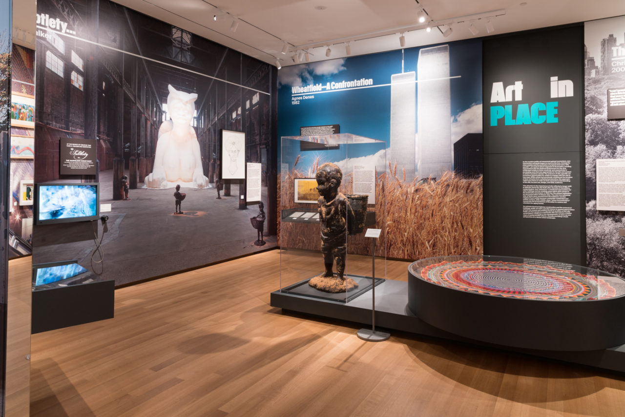 “Art in the Open: Fifty Years of Public Art in New York” at the Museum of the City of New York, designed by Tsao & McKown. Credit: Rob Stephenson.