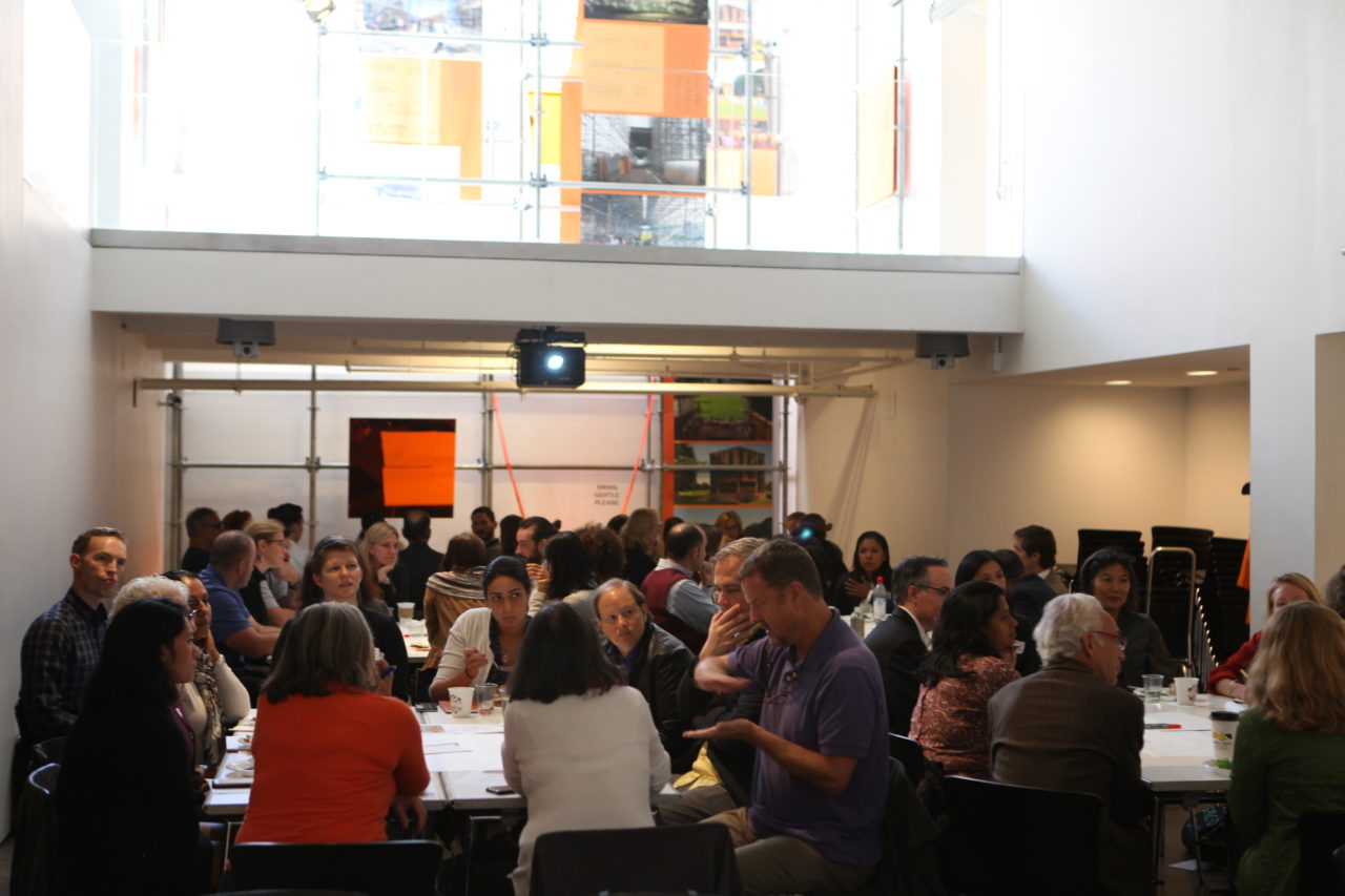 The NYC Department of Health and Mental Hygiene and AIA New York held FitKids 2017, a half-day symposium that brought together a cohort of leaders across education, health, and design to share ideas and strategies for creating quality, active, and playful spaces in schools and surrounding communities. Credit: Center for Architecture.