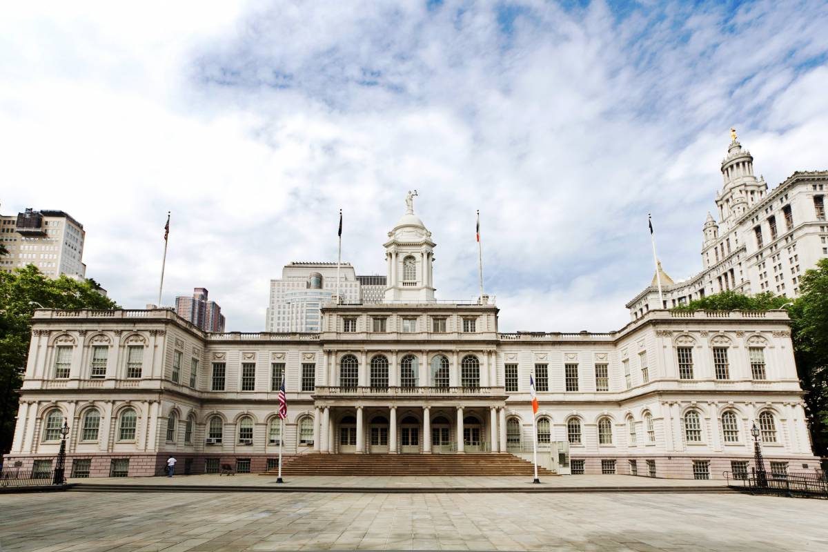 City Hall. Photo via NYCgo.