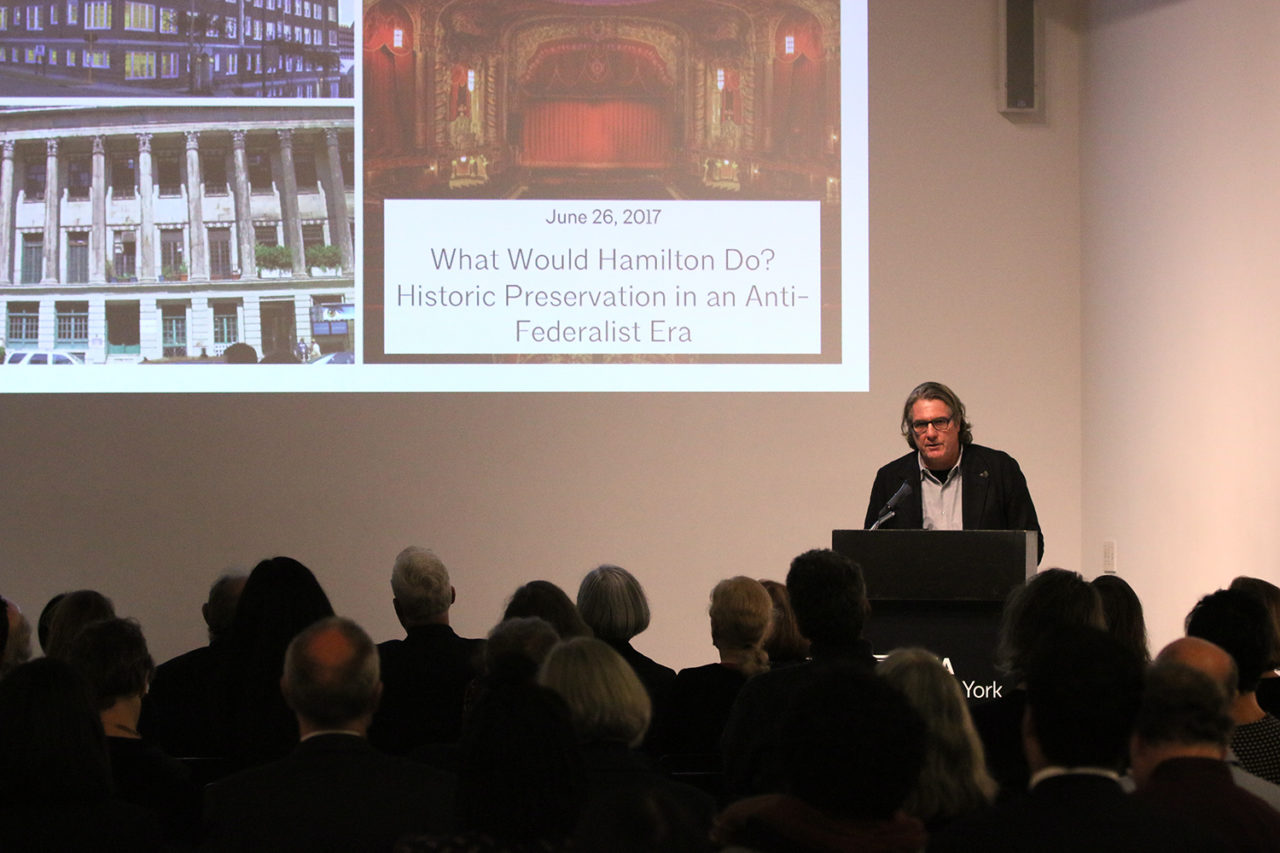 David Piscuskas, FAIA, LEED AP, 2017 President, AIANY. Credit: Sam Lahoz.