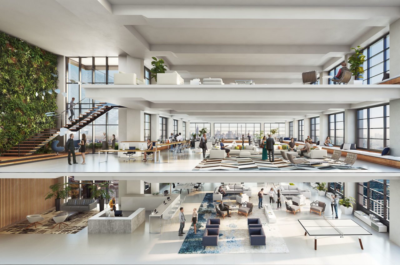 One Willoughby Square by FXFOWLE. Credit: DBOX