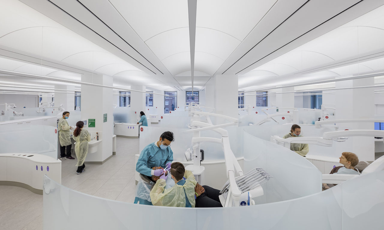 Columbia University College of Dental Medicine Redesign Pei Cobb Freed & Partners Architects in collaboration with Jeffrey Berman. Credit: Jeff Goldberg.