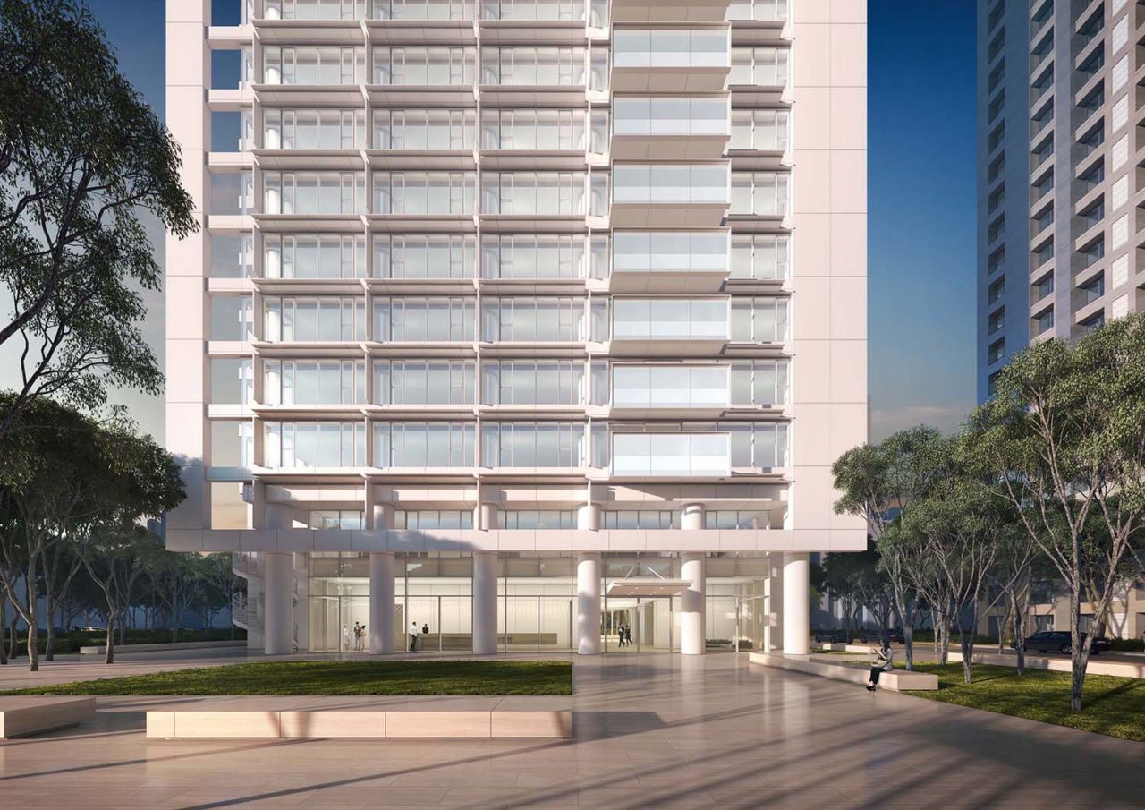 CDC Xin-Yi Residential Tower by Richard Meier & Partners. Credit: Vize