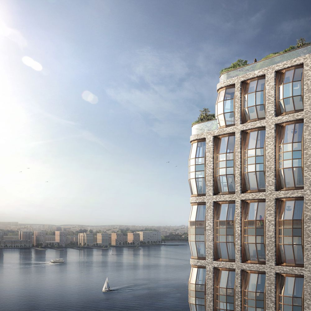 515 West 18th Street by Heatherwick Studio. Credit: Heatherwick Studio, courtesy of Related Companies.