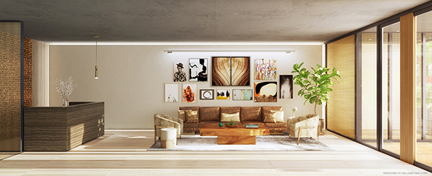 196 Orchard by Ismael Leyva Architects with interiors by INC Architecture & Design. Credit: Williams New York.