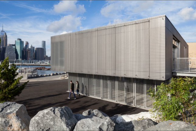 Brooklyn Bridge Park Boathouse by ARO. Credit: Elizabeth Felicella.
