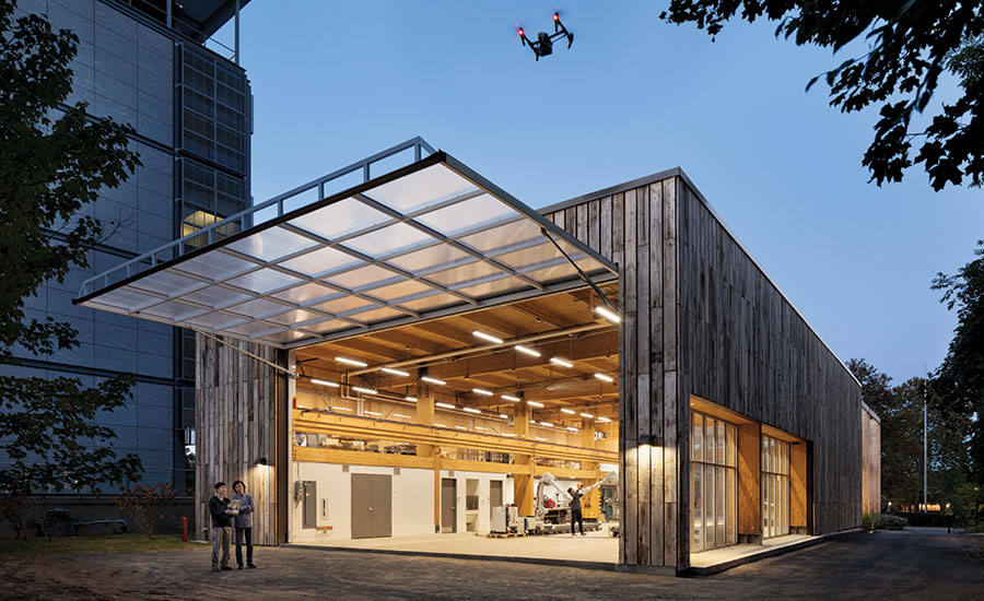 Princeton University Laboratory for Embodied Computation by The Living. Credit: Michael Moran/OTTO.