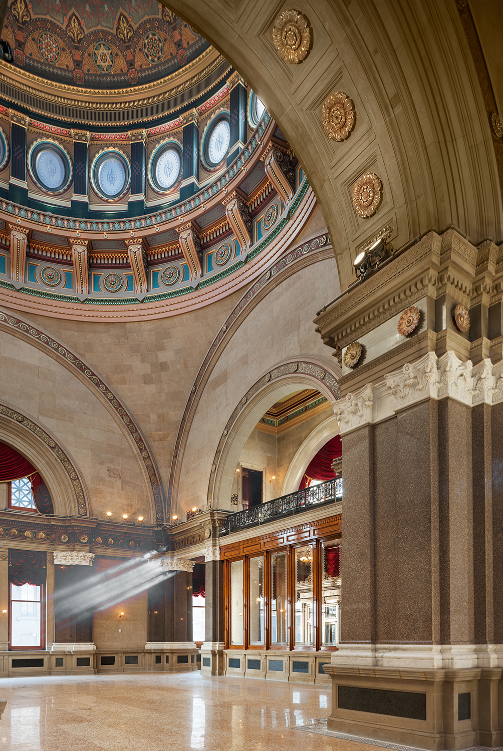 Williamsburgh Savings Bank restoration by David Scott Parker Architects. Credit: Durston Saylor.
