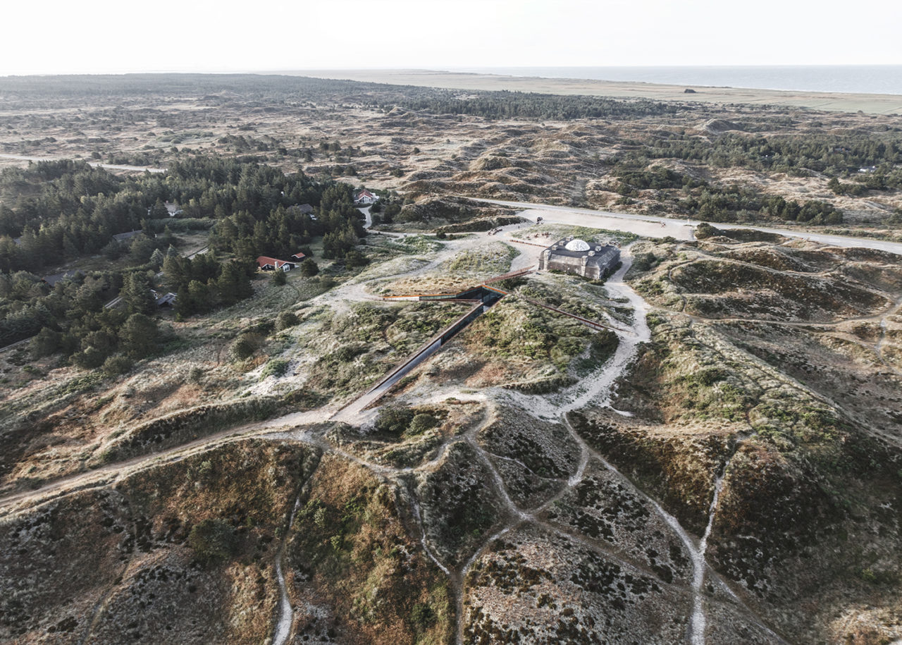 Tirpitz Museum by BIG - Bjarke Ingels Group with Bach Landskab. Credit: Rasmus Hjortshoj.