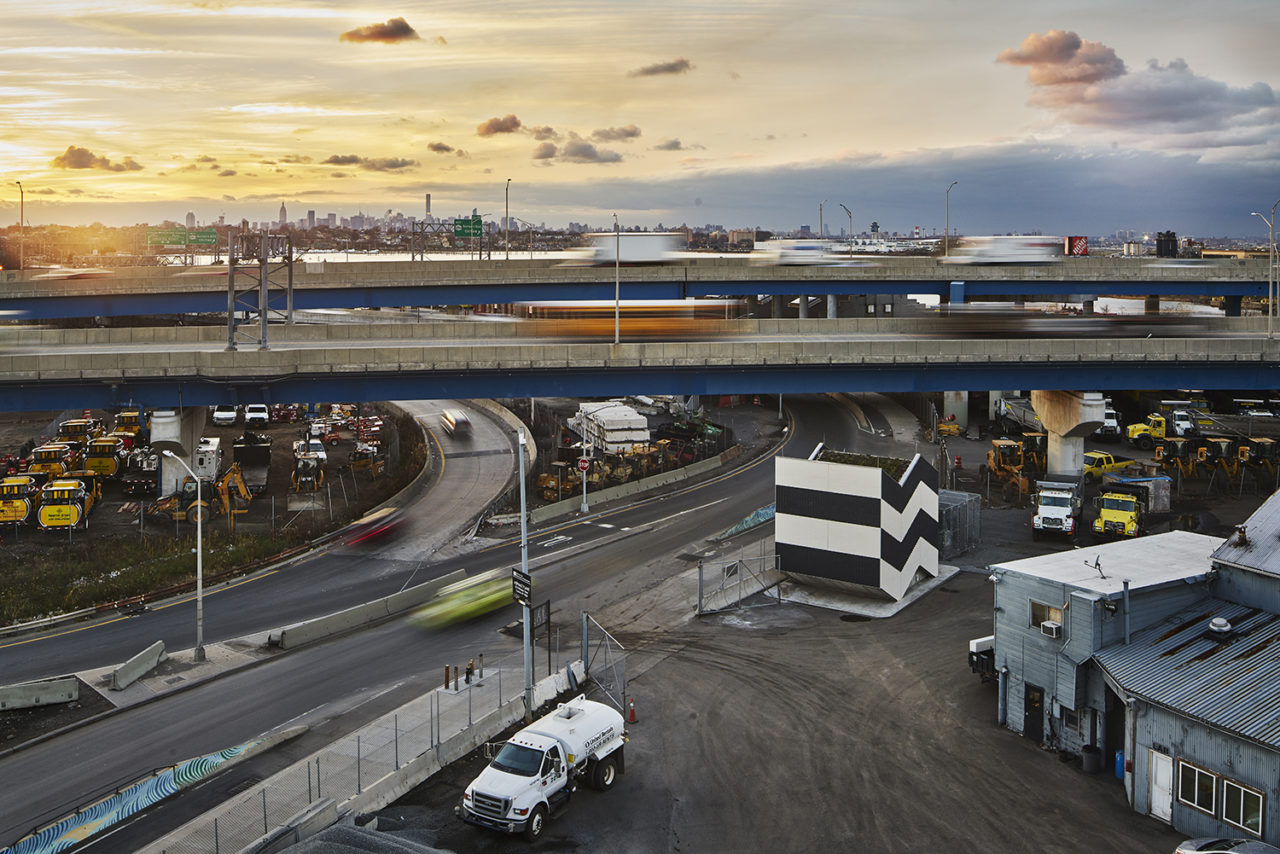 NYC DOT Harper Street Yard Structures by nARCHITECTS. Credit: Frank Oudeman.