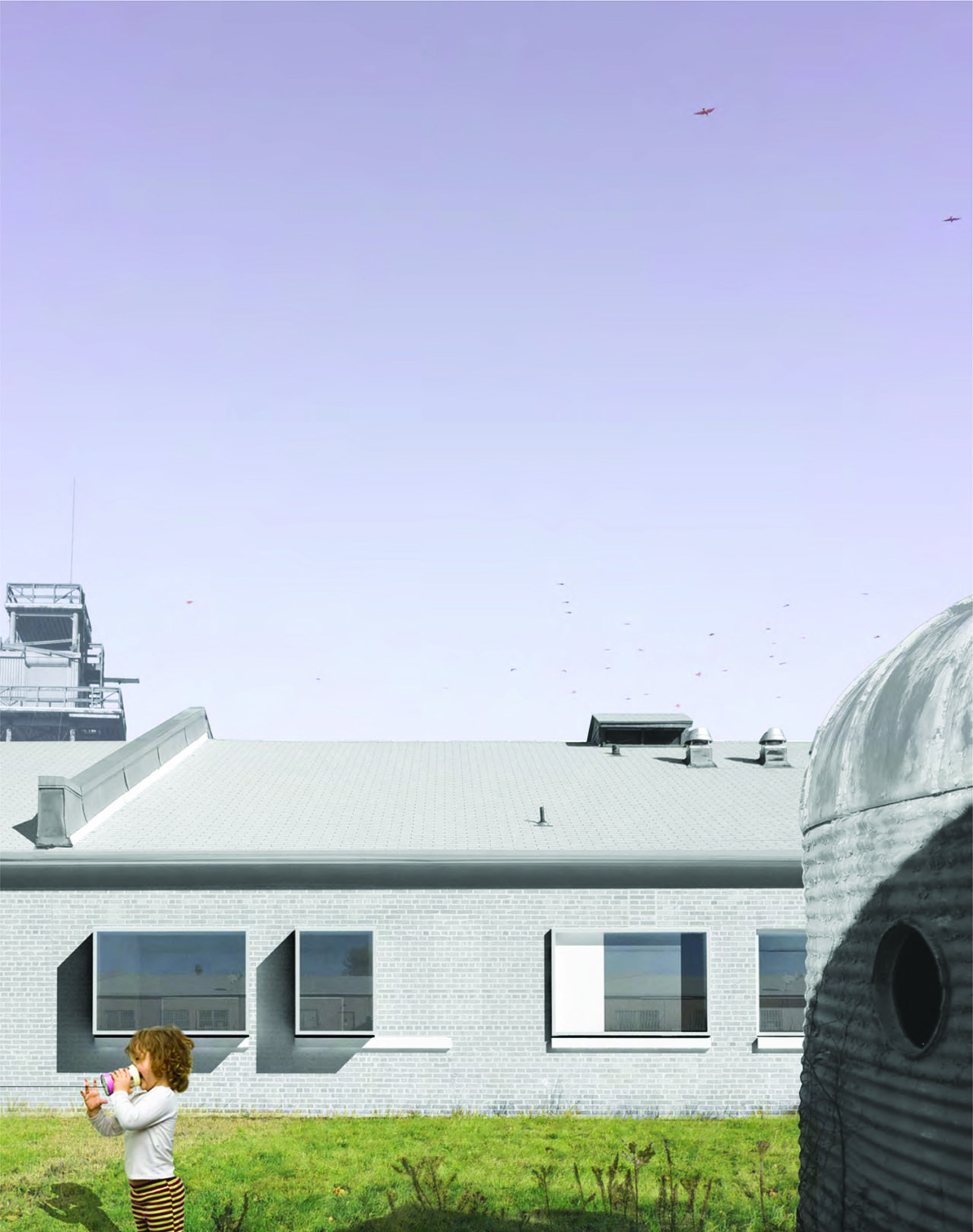 Alterations to a Spy Base by MABU. Credit: MABU.