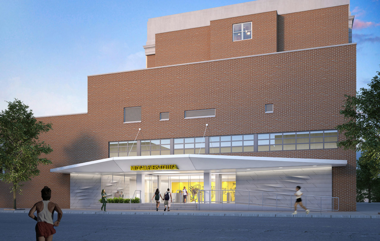 CUNY Medgar Evers College Athletic Center by Stephen Yablon Architecture. Credit: Stephen Yablon Architecture.