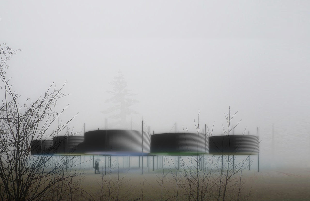 Oculi by Austin+Mergold in collaboration with Maria Park, and consulting engineers Chris Earls (Cornell) and Scott Hughes (Silman).