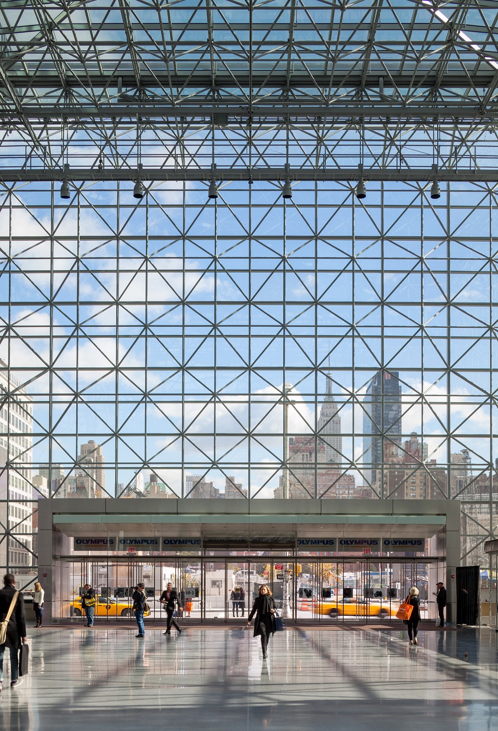 Jacob K. Javits Convention Center Renovation by FXFOWLE Epstein. Photo: courtesy of the architects.