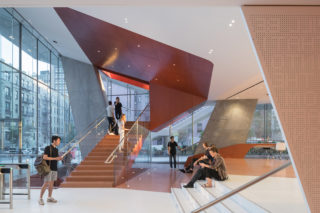 Project: The Roy and Diana Vagelos Education Center. Architect: Diller Scofidio + Renfro. Executive Architect: Gensler. Landscape Architect: SCAPE. Photo: Iwan Baan.