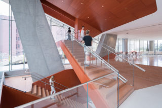 Project: The Roy and Diana Vagelos Education Center. Architect: Diller Scofidio + Renfro. Executive Architect: Gensler. Landscape Architect: SCAPE. Photo: Iwan Baan.