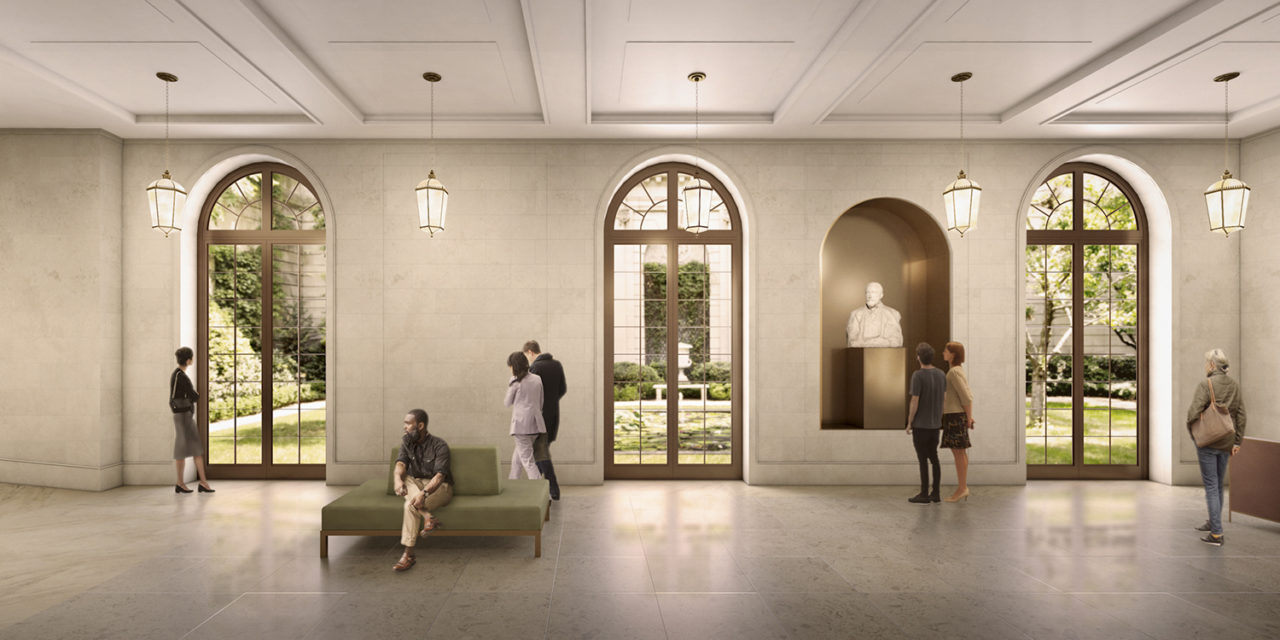 Frick Collection by Selldorf Architects with Beyer Blinder Belle. Credit: Selldorf Architects and Beyer Blinder Belle.