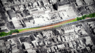 Upside Down Bridge by Hyontek Yoon of Queens, New York, USA.