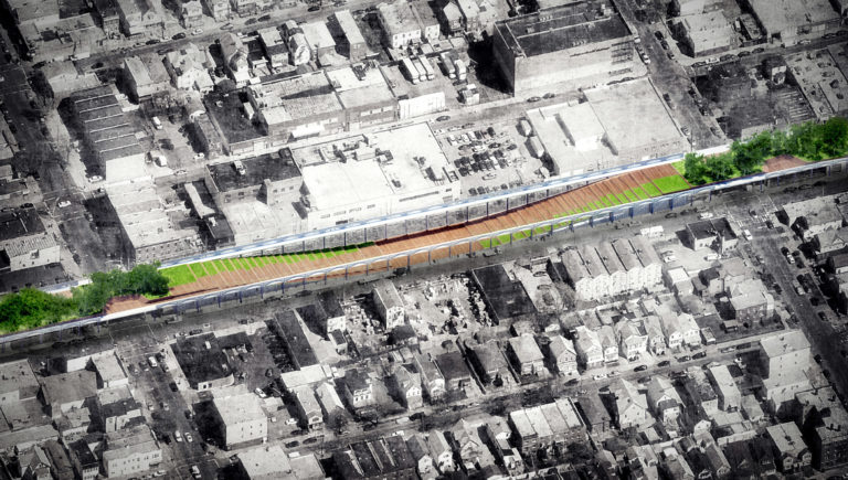 Upside Down Bridge by Hyontek Yoon of Queens, New York, USA.