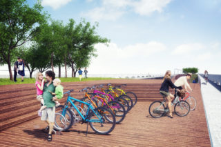 Upside Down Bridge by Hyontek Yoon of Queens, New York, USA.