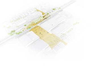 The QueensWay Steps by Carrie Wibert and Eleonore Levieux of Paris, France.