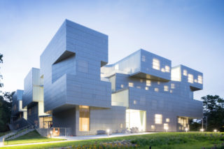 Project: University of Iowa Visual Arts Building. Architect: Steven Holl Architects. Associate Architect: BNIM Architects. Photo: Iwan Baan.