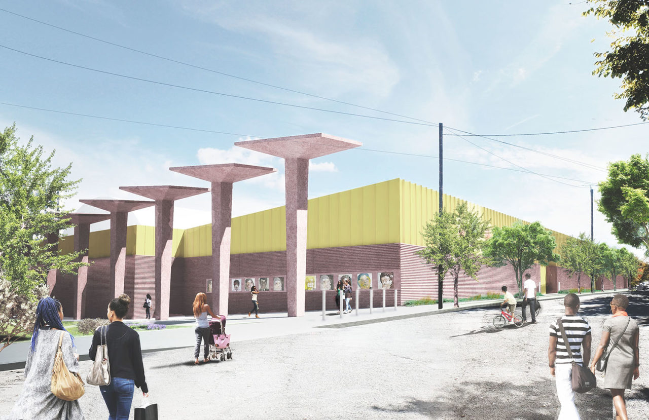 PSE&G Electrical Switching Station by Adjaye Associates with WSM Associates. Credit: Adjaye Associates.