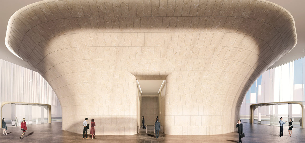 Hangzhou Wangchao Center by SOM. Credit: SOM.