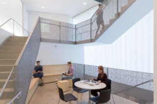 Project: University of Iowa Visual Arts Building. Architect: Steven Holl Architects. Associate Architect: BNIM Architects. Photo: Iwan Baan.