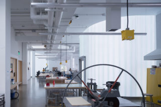 Project: University of Iowa Visual Arts Building. Architect: Steven Holl Architects. Associate Architect: BNIM Architects. Photo: Iwan Baan.