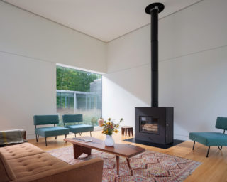 Artist Retreat by Gluck+, upstate New York. Photo: Courtesy of Gluck+.