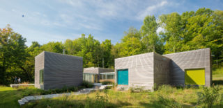 Artist Retreat by Gluck+, upstate New York. Photo: Courtesy of Gluck+.