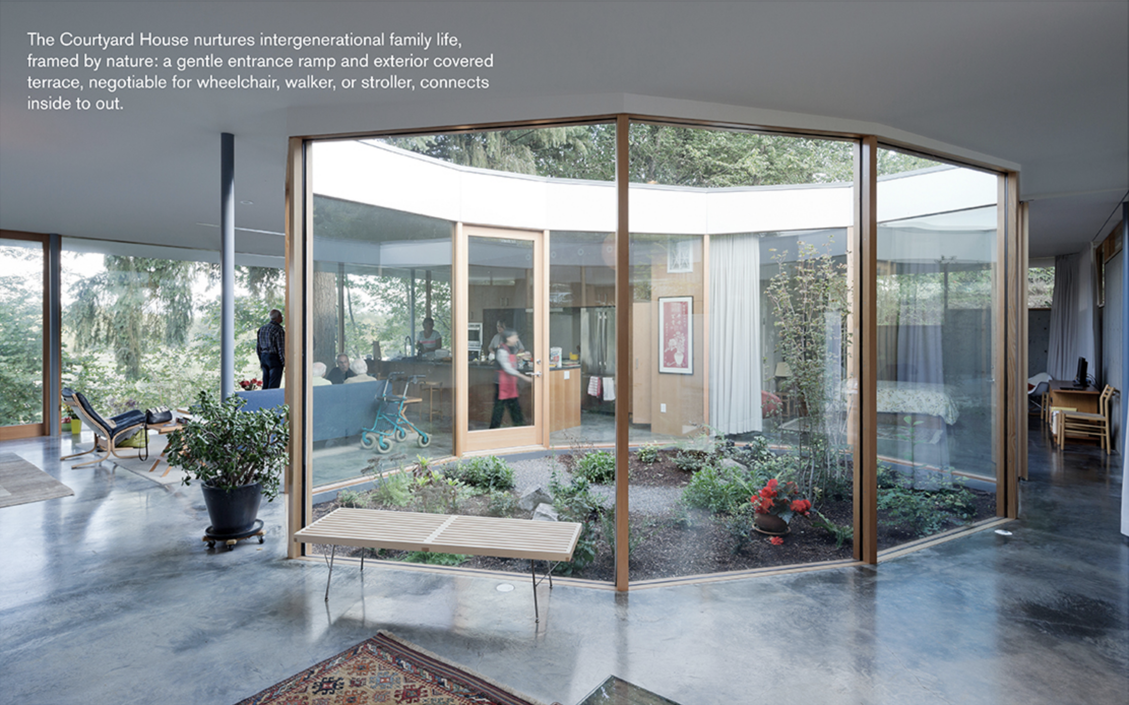 Courtyard House by NO ARCHITECTURE. Photo: NO ARCHITECTURE.
