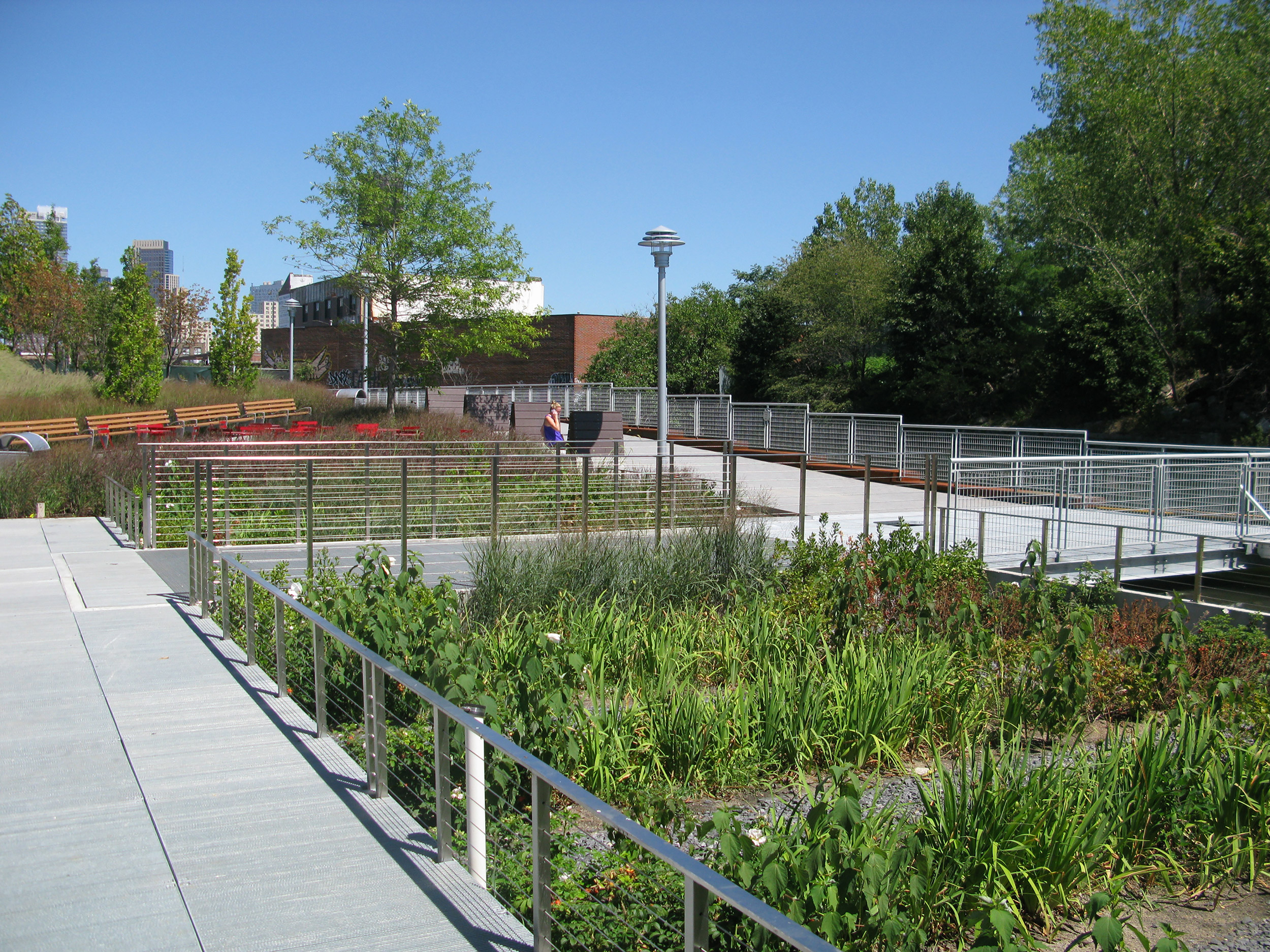 Project: The Gowanus Canal Sponge Park Pilot Architect and Landscape Architect: DLANDstudio Architecture + Landscape Architecture. Photo: Courtesy of DLANDstudio Architecture + Landscape Architecture.