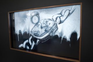 David Yurman LCD Screen with Stationary backlit lightbox display