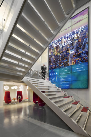 Infor Global Solutions, New York, New York, Stantec. Photo: Ari Burling.