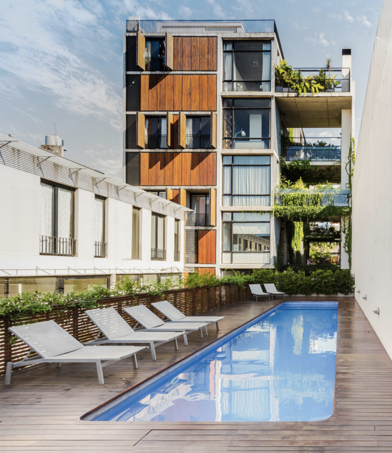 Malabia 933 Condominium by studio ai architects. Photo: Daniel Karp.