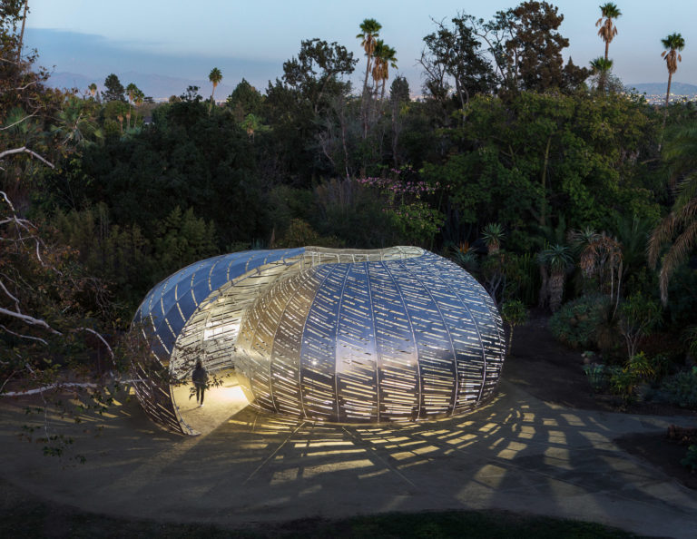Project: NASA Orbit Pavilion. Architect: StudioKCA. Photo: Chuck Choi.