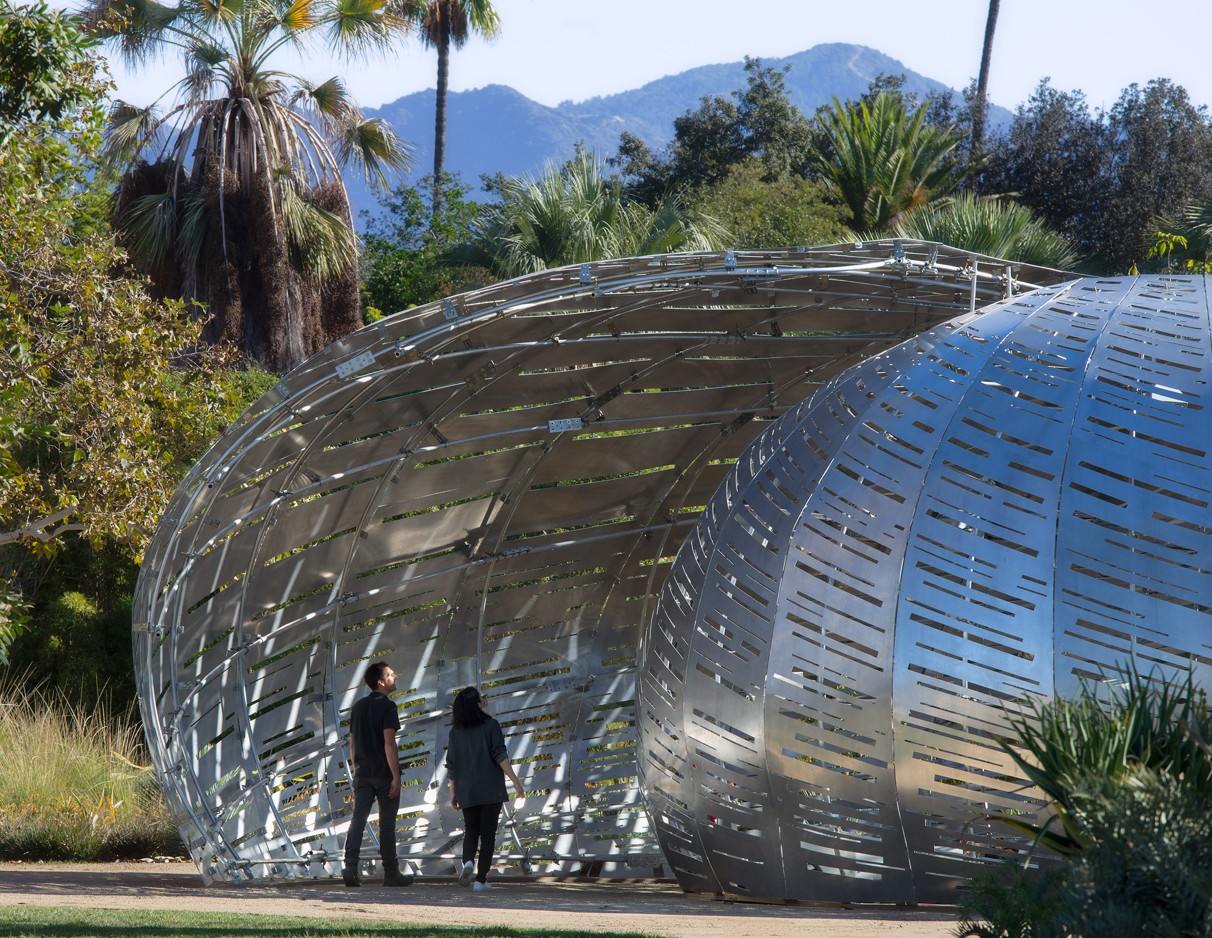 Project: NASA Orbit Pavilion. Architect: StudioKCA. Photo: Chuck Choi.