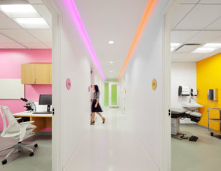 Project: Diane L. Max Health Center: Planned Parenthood Queens. Architect: Stephen Yablon Architecture. Photo: Michael Moran.
