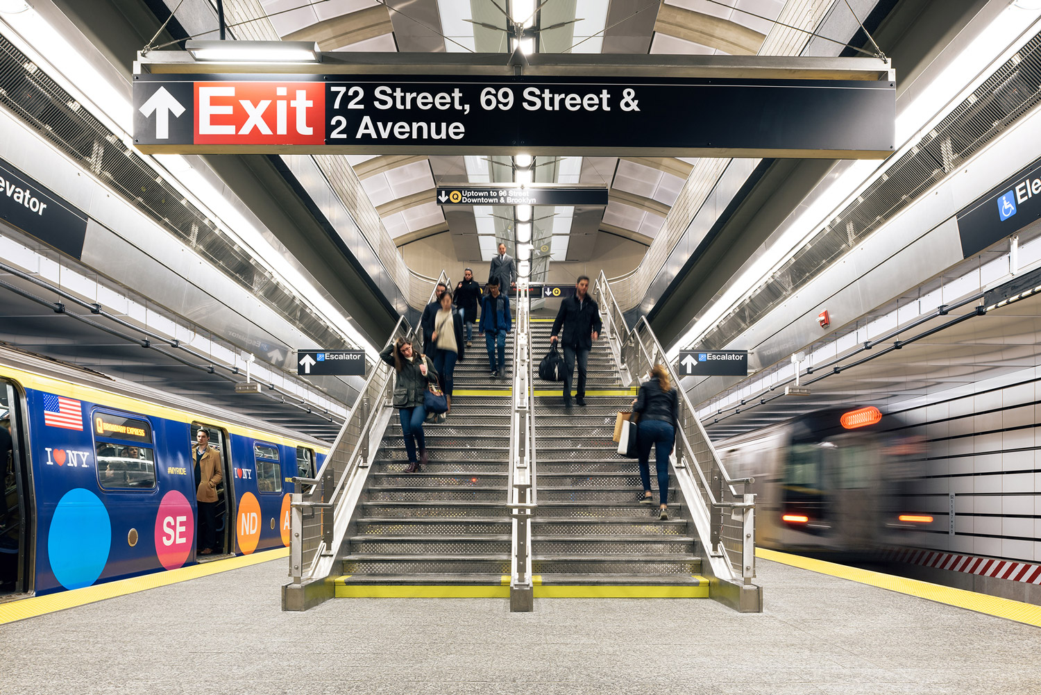 Second Avenue Subway, New York, NY. Photo: Photo: Charles Aydlett courtesy AECOM-Arup JV.