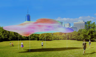 The Rainbow Pavilion by Christophe Cormy Donat.