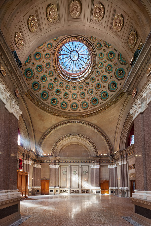 Williamsburgh Savings Bank Renovation by David Scott Parker Architects with Bosch Architecture. Credit: Durston Saylor.