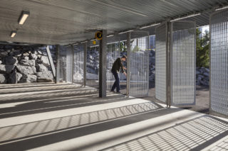 Brooklyn Bridge Park Boathouse by Architecture Research Office. Credit: Elizabeth Felicella.